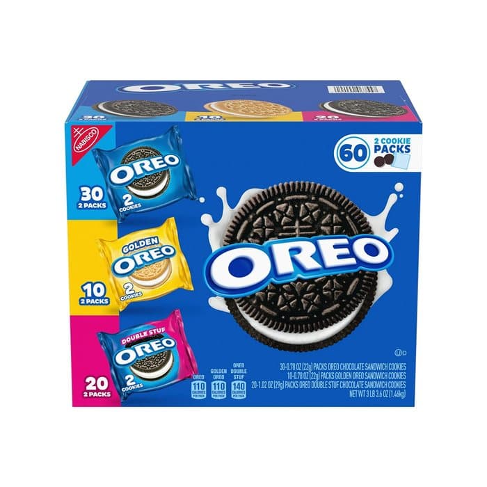 Caja variada de galletas Oreo
